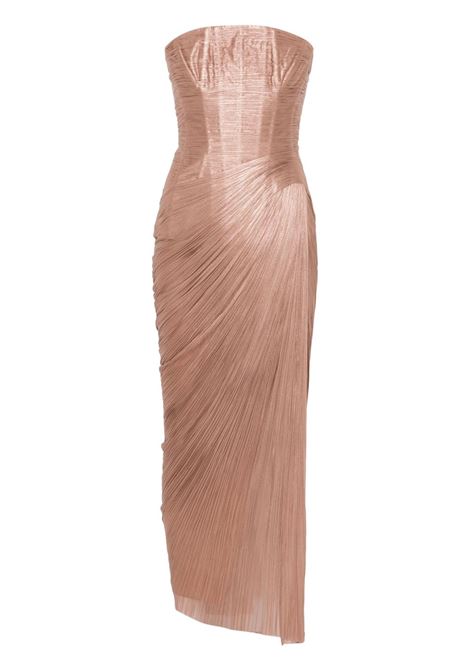 Brown Layana gown Maria lucia hohan - women MARIA LUCIA HOHAN | PS259CRMBRL